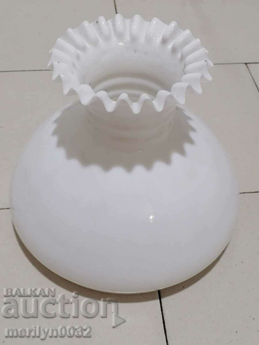 Old glass shade for gas lamp lampion ORIGINAL with price 79.00 BGN | € 40.39