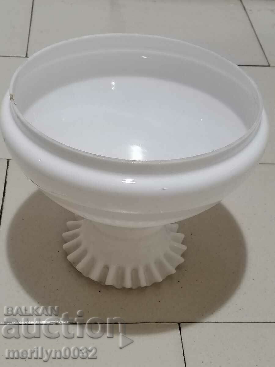 Delivery of Old glass shade for gas lamp lampion ORIGINAL