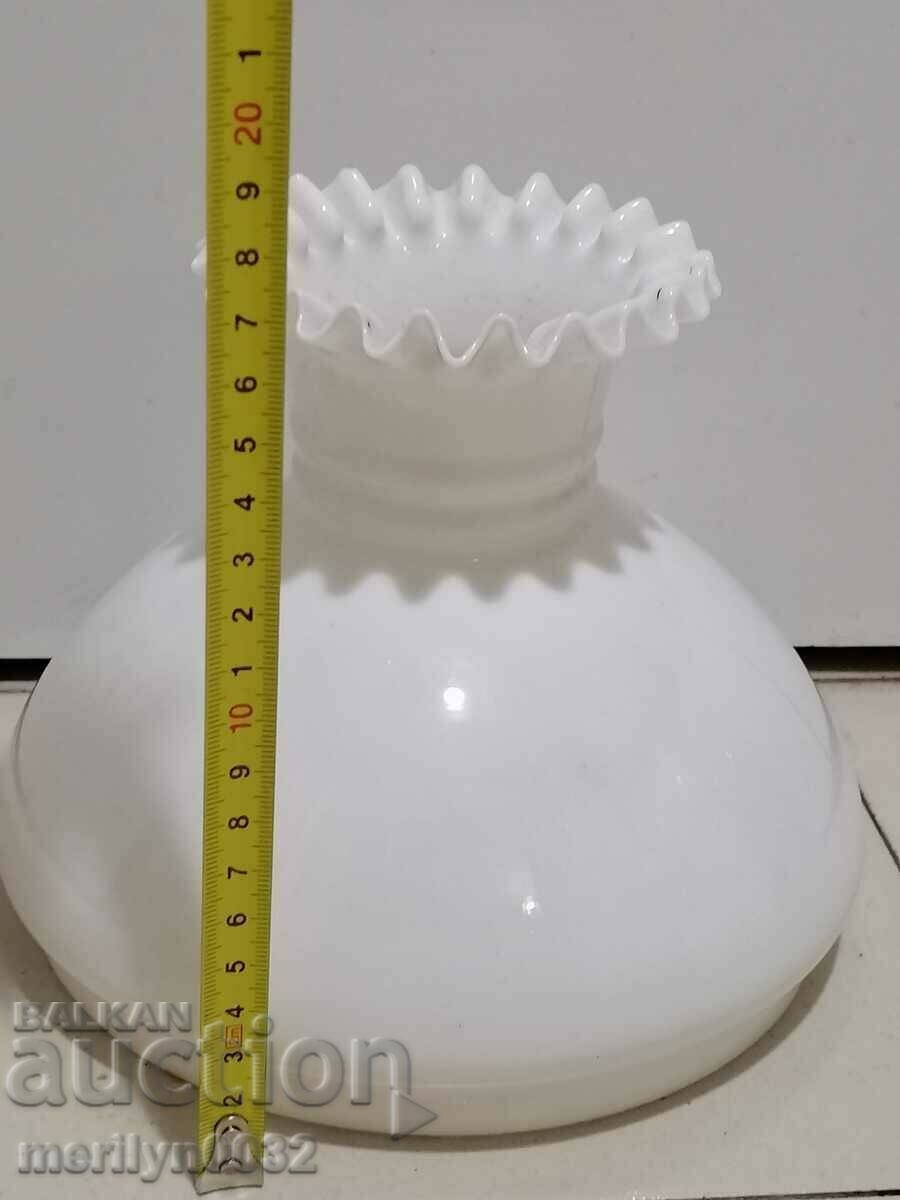 Old glass shade for gas lamp lampion ORIGINAL - 6