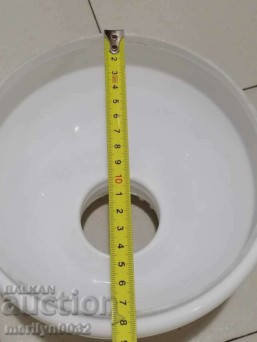 Old glass shade for gas lamp lampion ORIGINAL - 7