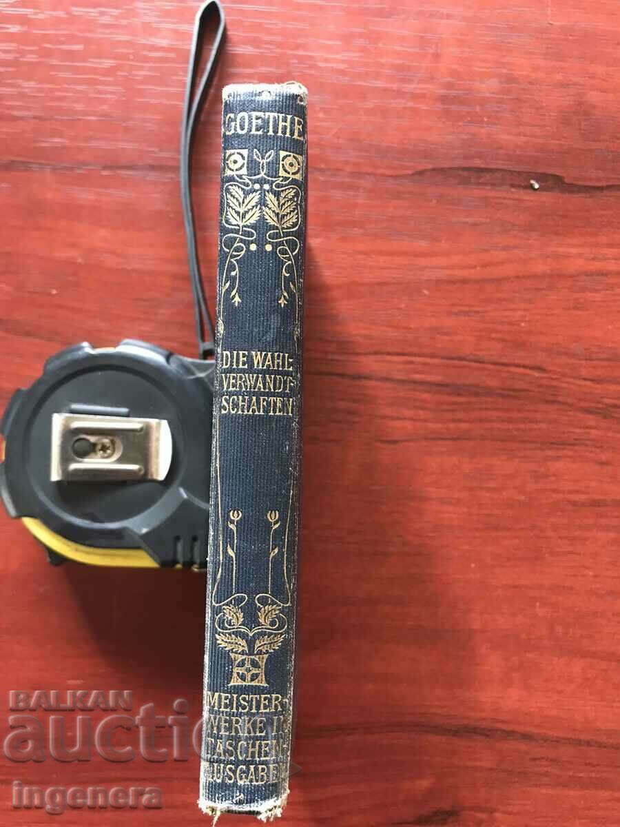 Auction BOOK GOETHE-GERMAN-1908 Auction BOOK GOETHE-GERMAN-1908