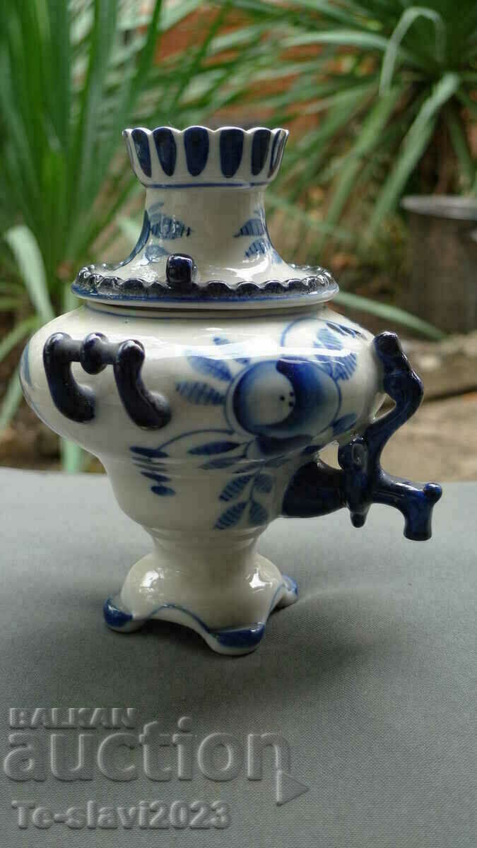 Russian Soviet Porcelain Samovar