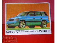 PICTURE TURBO TURBO N 177 RANGE ROVER POWERFUL