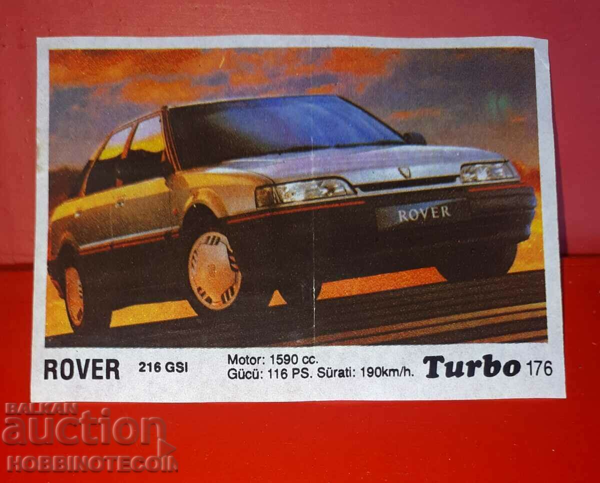 PICTURE TURBO TURBO N 176 ROVER 216 GSI