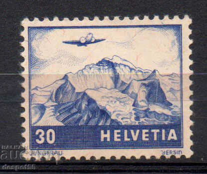 1948. Elveţia. Poșta aeriană - culori noi.