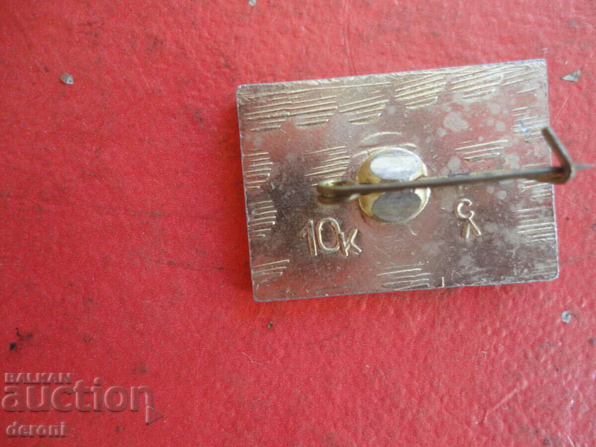 Delivery of Russian sign badge cruiser Aurora Delivery of Russian sign badge cruiser Aurora