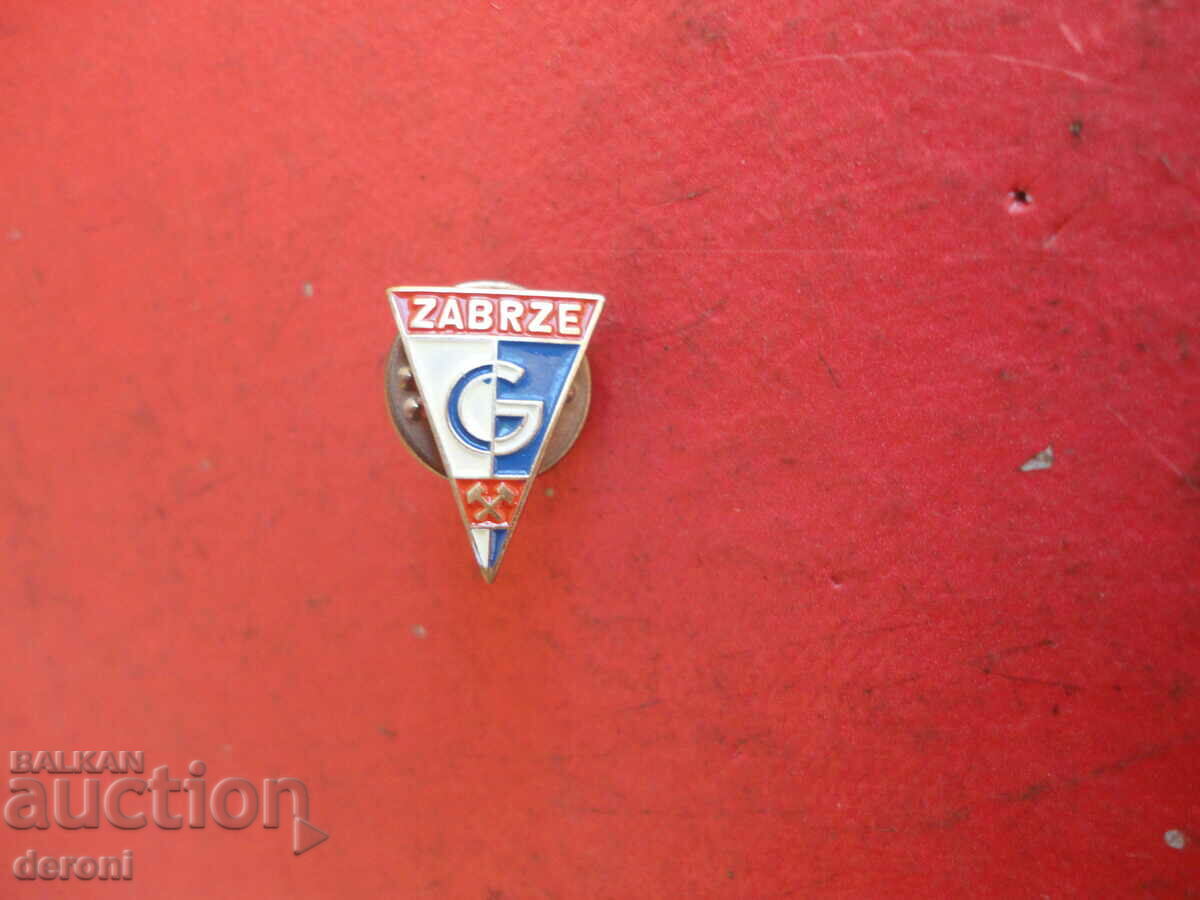 Футболна значка знак Gornik Zabrze с цена 5.00 лв. | € 2.56 Футболна значка знак Gornik Zabrze с цена 5.00 лв. | € 2.56
