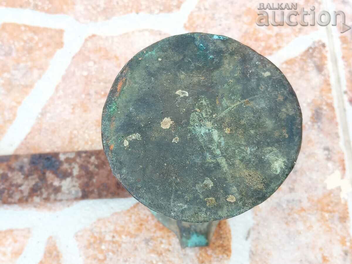 Auction old fashioned little cezve coffee on sand Auction old fashioned little cezve coffee on sand