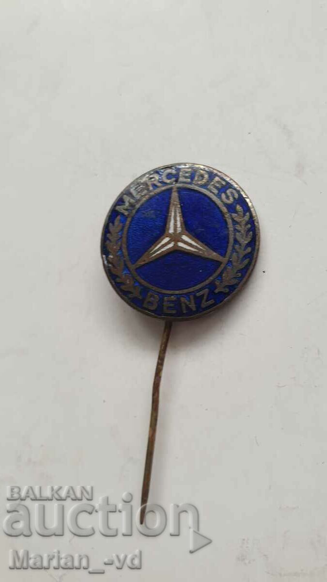 Original old badge sign Mercedes MERCEDES BENZ with price 35.00 BGN | € 17.90 Original old badge sign Mercedes MERCEDES BENZ with price 35.00 BGN | € 17.90