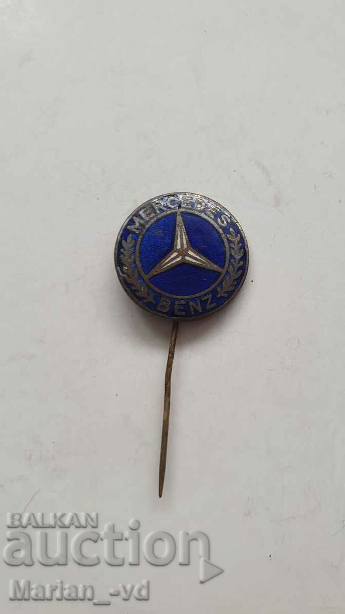 Original old badge sign Mercedes MERCEDES BENZ