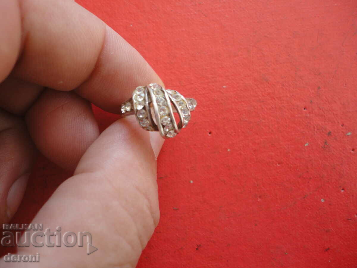 Silver ring with stones 1 with price 20.00 BGN | € 10.23 Silver ring with stones 1 with price 20.00 BGN | € 10.23