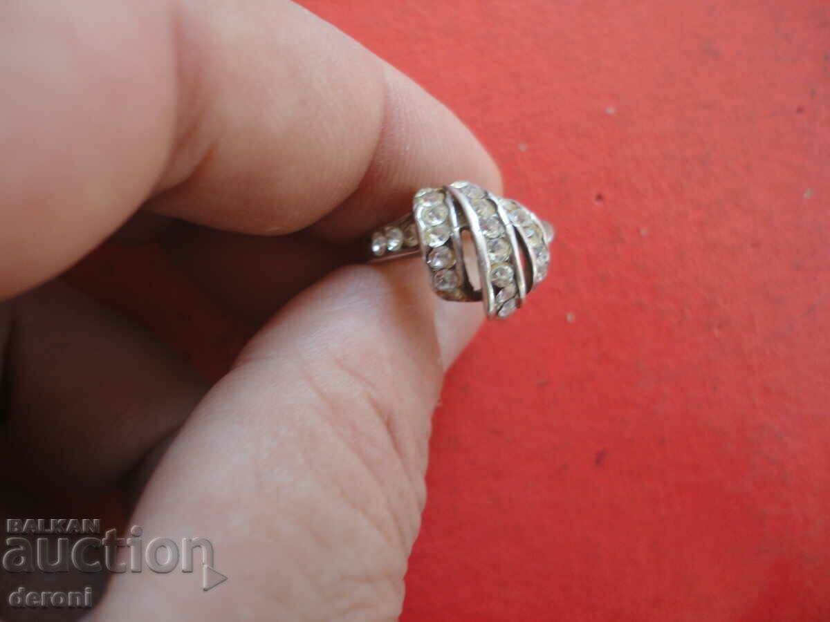 Silver ring with stones 1 - 7 Silver ring with stones 1 - 7