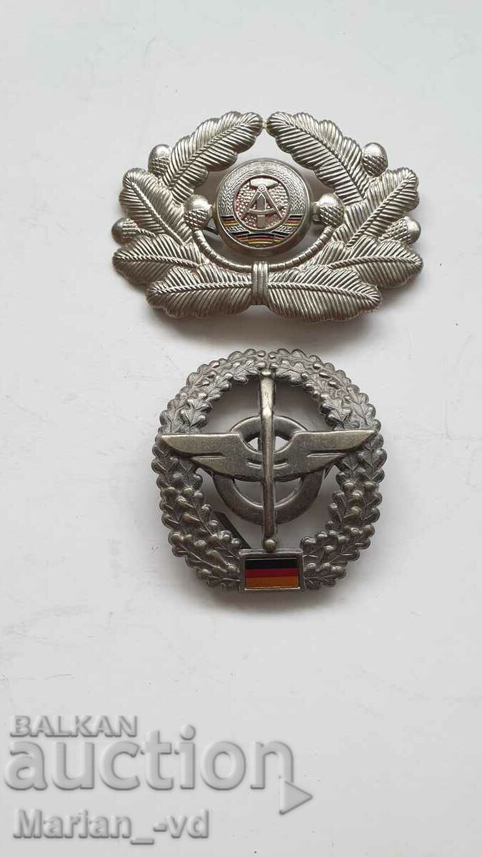 армейски кокарди  ГДР