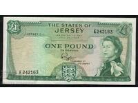 Jersey 1 Pound 1963 Pick 8a Ref 2163 aUc