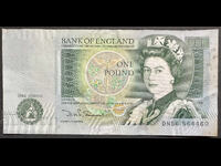 England 1 Pound. DHF Somerset Ref 4460