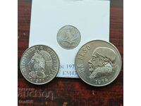 Set de monede de schimb Mexic 1971-79 UNC