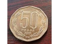 Χιλή 50 πέσος 2009 - βλέπε περιγραφή