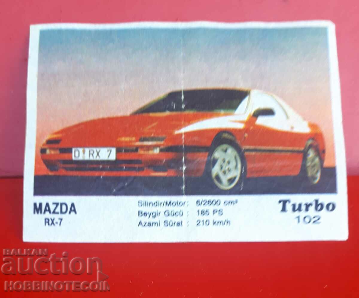 ΕΙΚΟΝΑ TURBO TURBO N 102 MAZDA RX 7