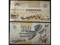 Insulele Feroe 100 Kronur 2002 Pick 25 Ref 3217