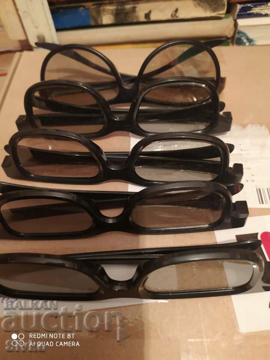 Glasses for 3D cinema