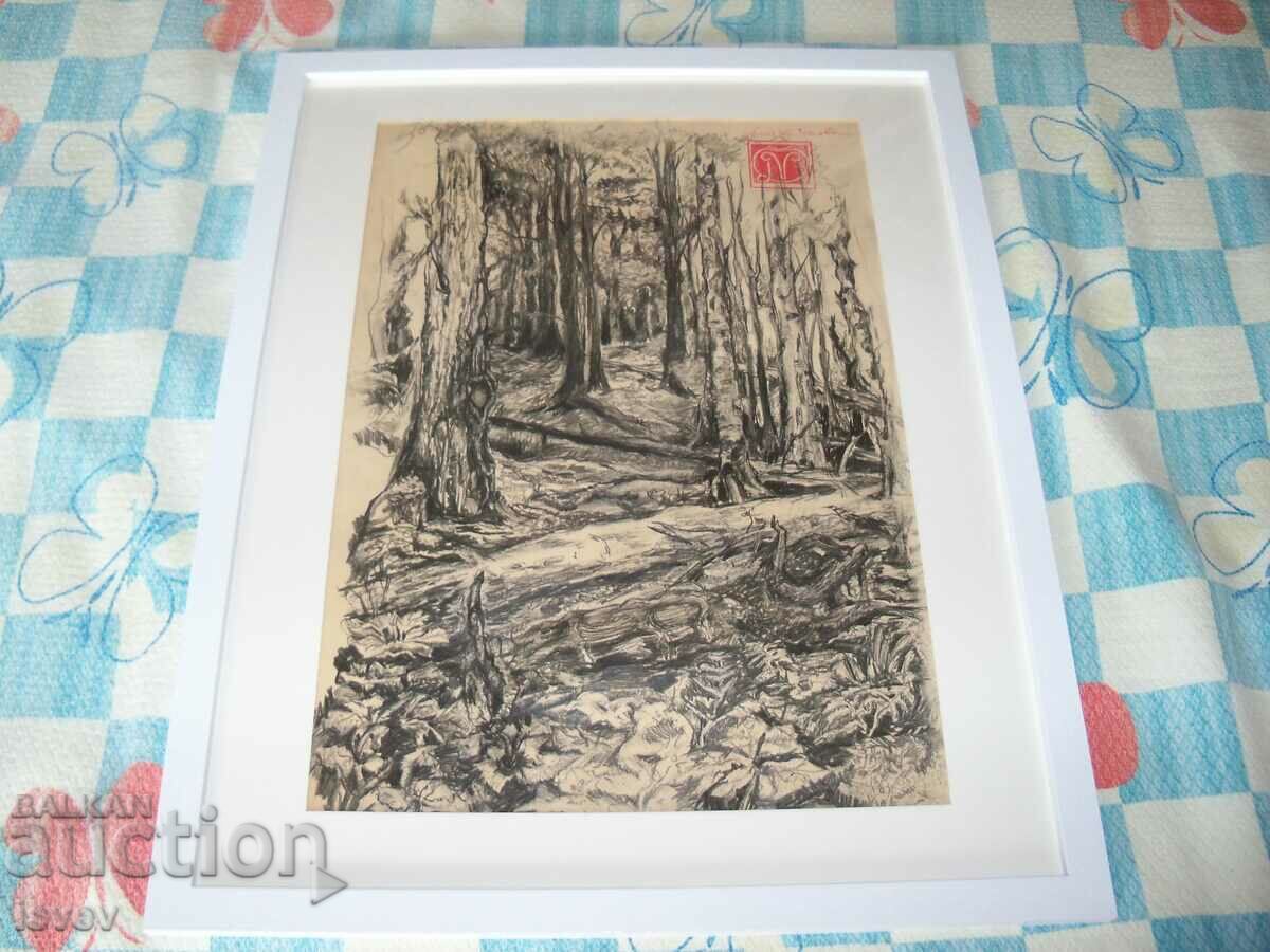 Beautiful landscape, graphics by the artist Desislava Ilieva - 6