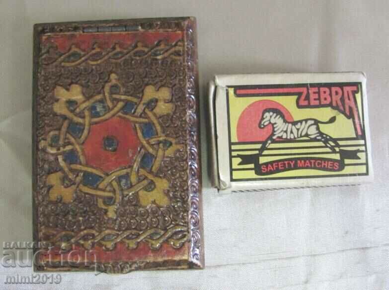 Παλιά Μίνι Ξύλινη Ταμπακιέρα - 6 Παλιά Μίνι Ξύλινη Ταμπακιέρα - 6