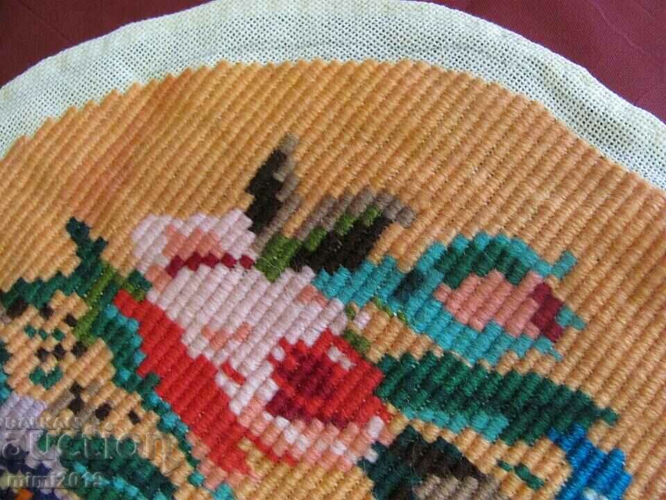 Auction Hand Embroidered Pillow Auction Hand Embroidered Pillow