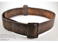 Leather officer's belt BNA soc
