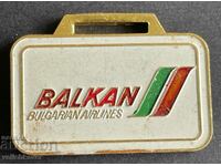 35518 Bulgaria advertising sign Balkan Airlines