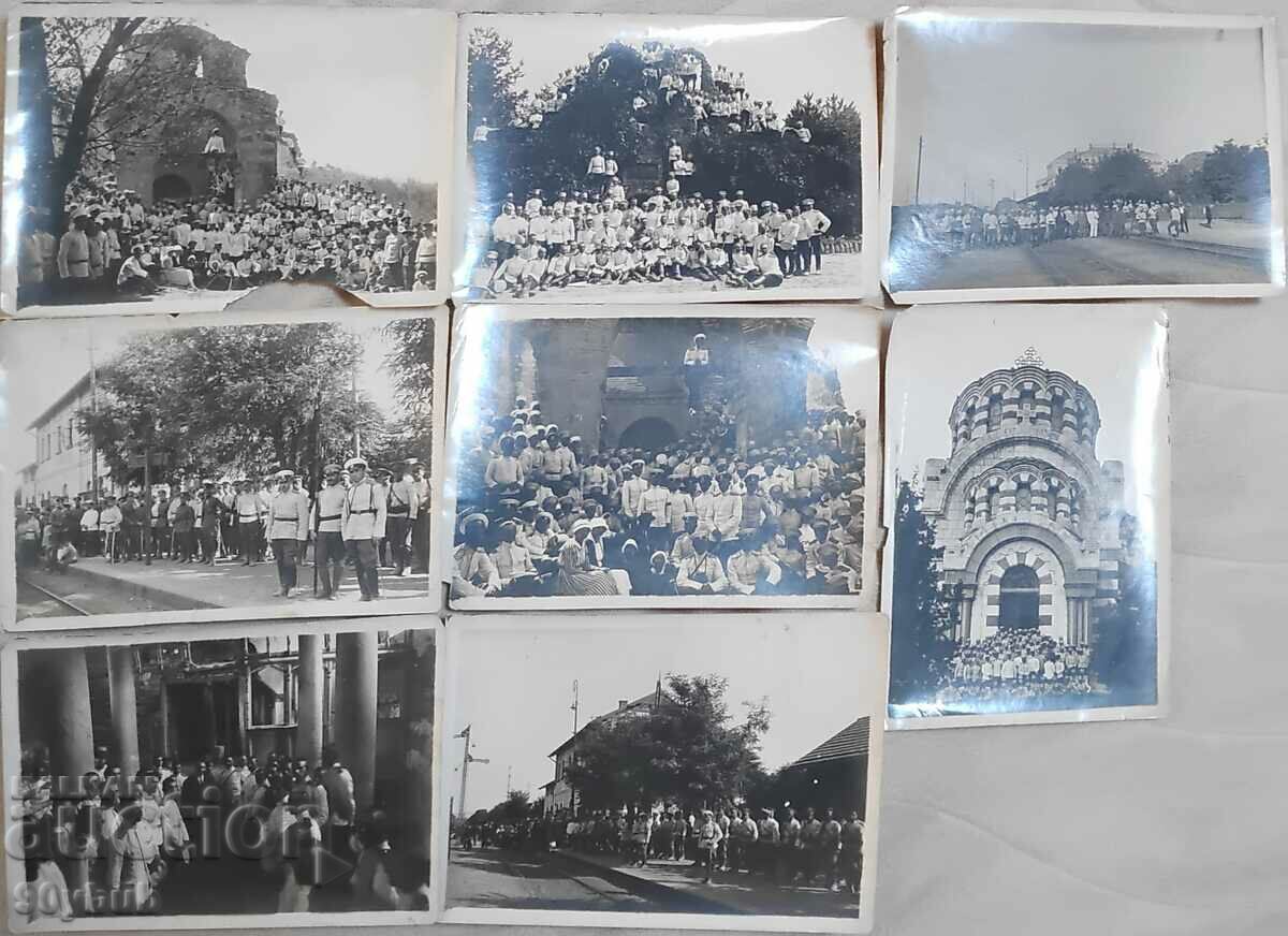 Kingdom of Bulgaria 8 pcs. photos from Pleven 1920-30