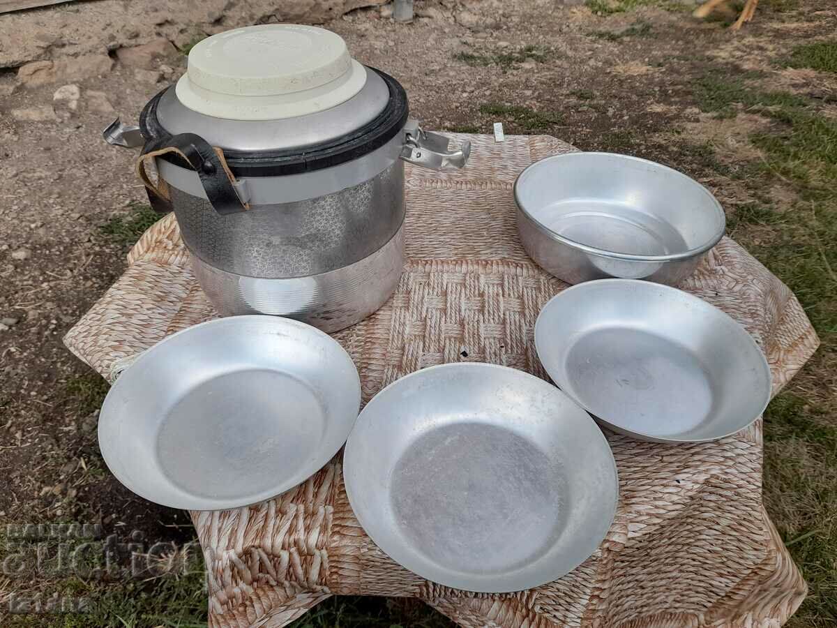 Auction Old Thermobox, Temet food container Auction Old Thermobox, Temet food container