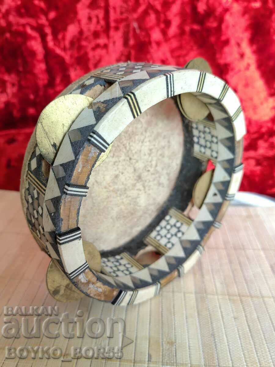 Antique Ottoman Daire 19th century with Ivory Inlays with price 190.00 BGN | € 97.15 Antique Ottoman Daire 19th century with Ivory Inlays with price 190.00 BGN | € 97.15