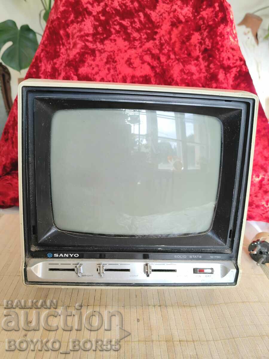 Super Rare Vintage Ιαπωνική φορητή τηλεόραση SANYO