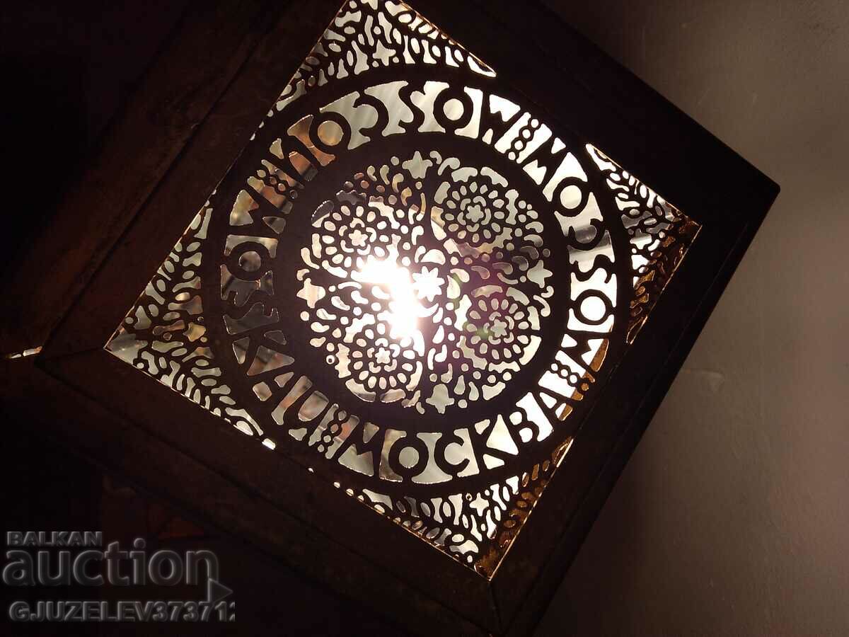 Rare Vintage Soviet Retro Night Lamp The Lights of Mosk - 5 Rare Vintage Soviet Retro Night Lamp The Lights of Mosk - 5