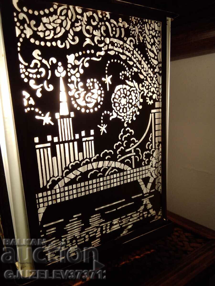 Rare Vintage Soviet Retro Night Lamp The Lights of Mosk - 6 Rare Vintage Soviet Retro Night Lamp The Lights of Mosk - 6