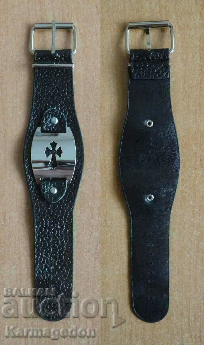 Leather bracelet, jeweler