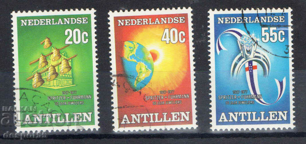1977. Netherlands Antilles. 50 year anniversaries.