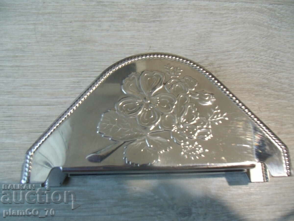 #*7157 παλιά μεταλλική θήκη χαρτοπετσέτας - 5 #*7157 παλιά μεταλλική θήκη χαρτοπετσέτας - 5