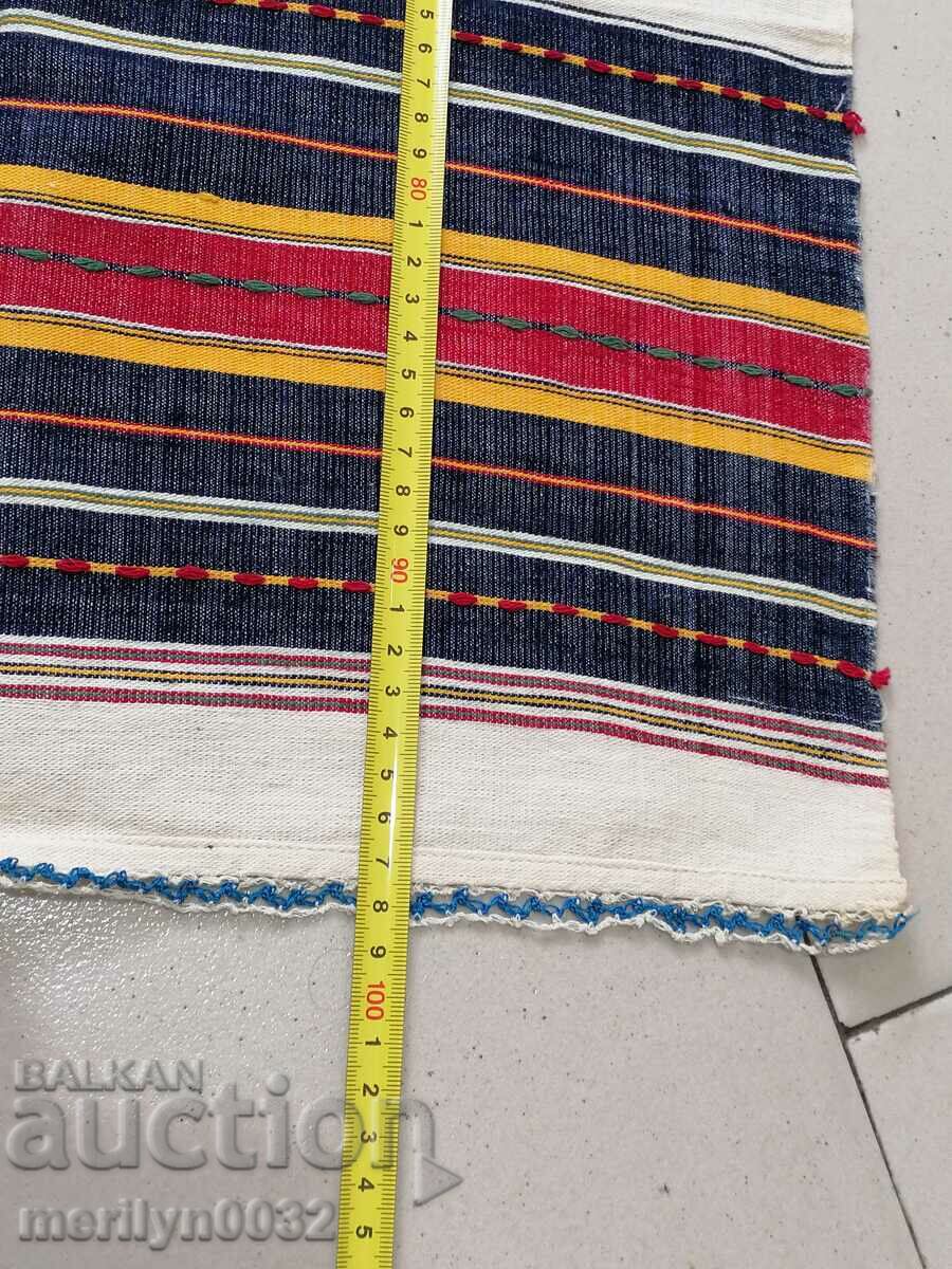 Auction  Vintage Handwoven Lace Crochet Medallion Towel,