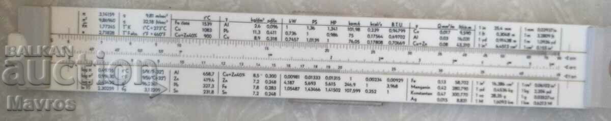 Calculation logarithmic line model LOGAREX 27402-X ELEKTRO with price 100.00 BGN | € 51.13 Calculation logarithmic line model LOGAREX 27402-X ELEKTRO with price 100.00 BGN | € 51.13