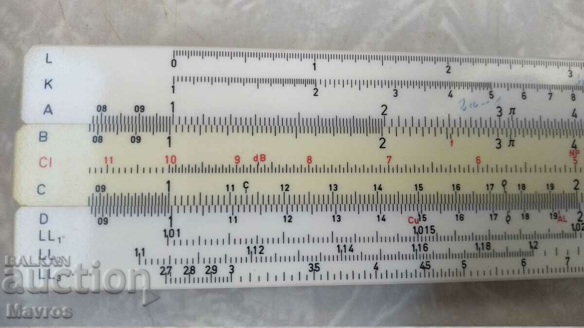 Delivery of Calculation logarithmic line model LOGAREX 27402-X ELEKTRO Delivery of Calculation logarithmic line model LOGAREX 27402-X ELEKTRO