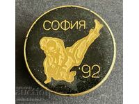 35543 Bulgaria sign Judo Tournament Sofia 1992