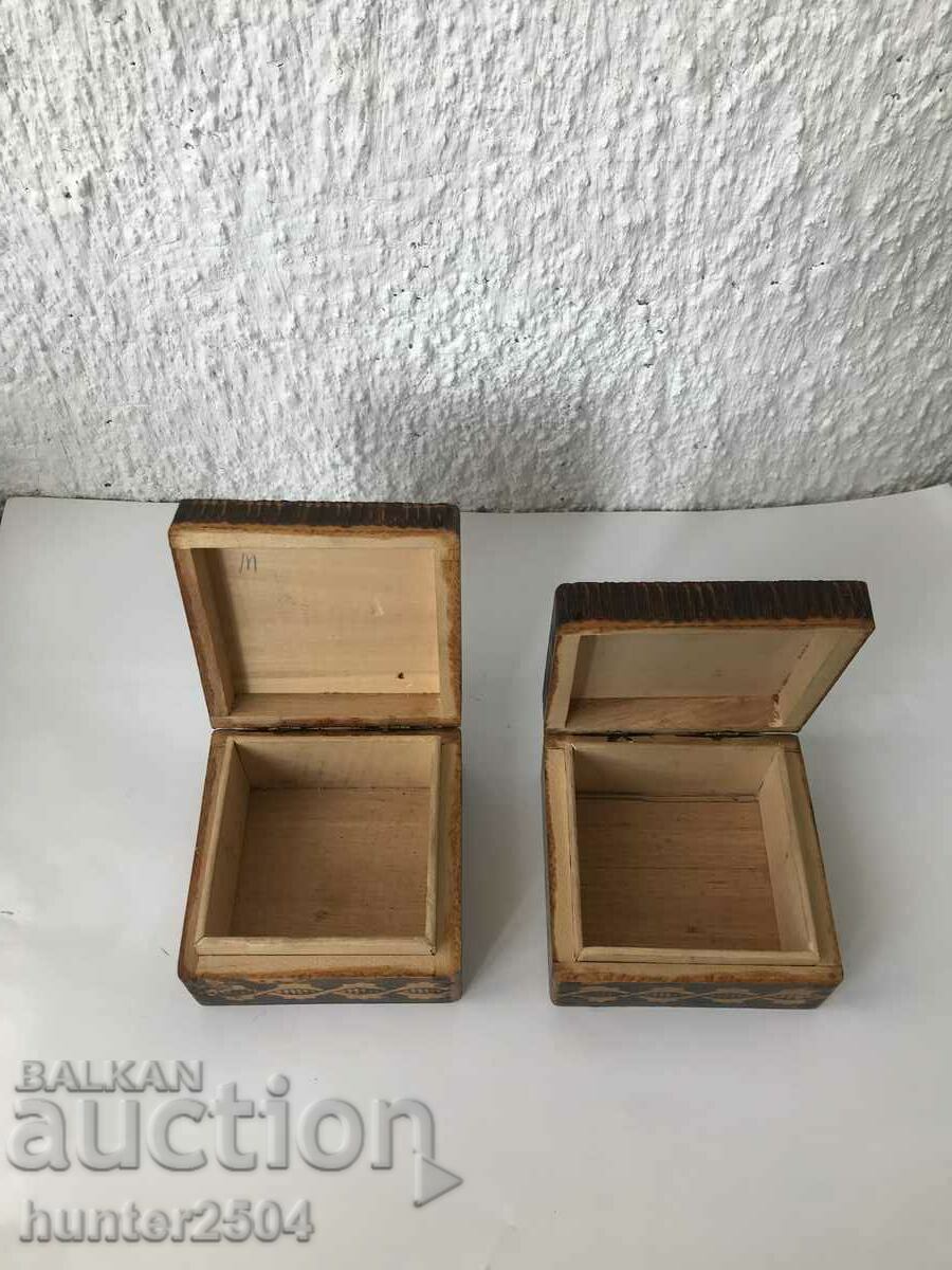 Cutii-desen si pirografie-2 buc - 5