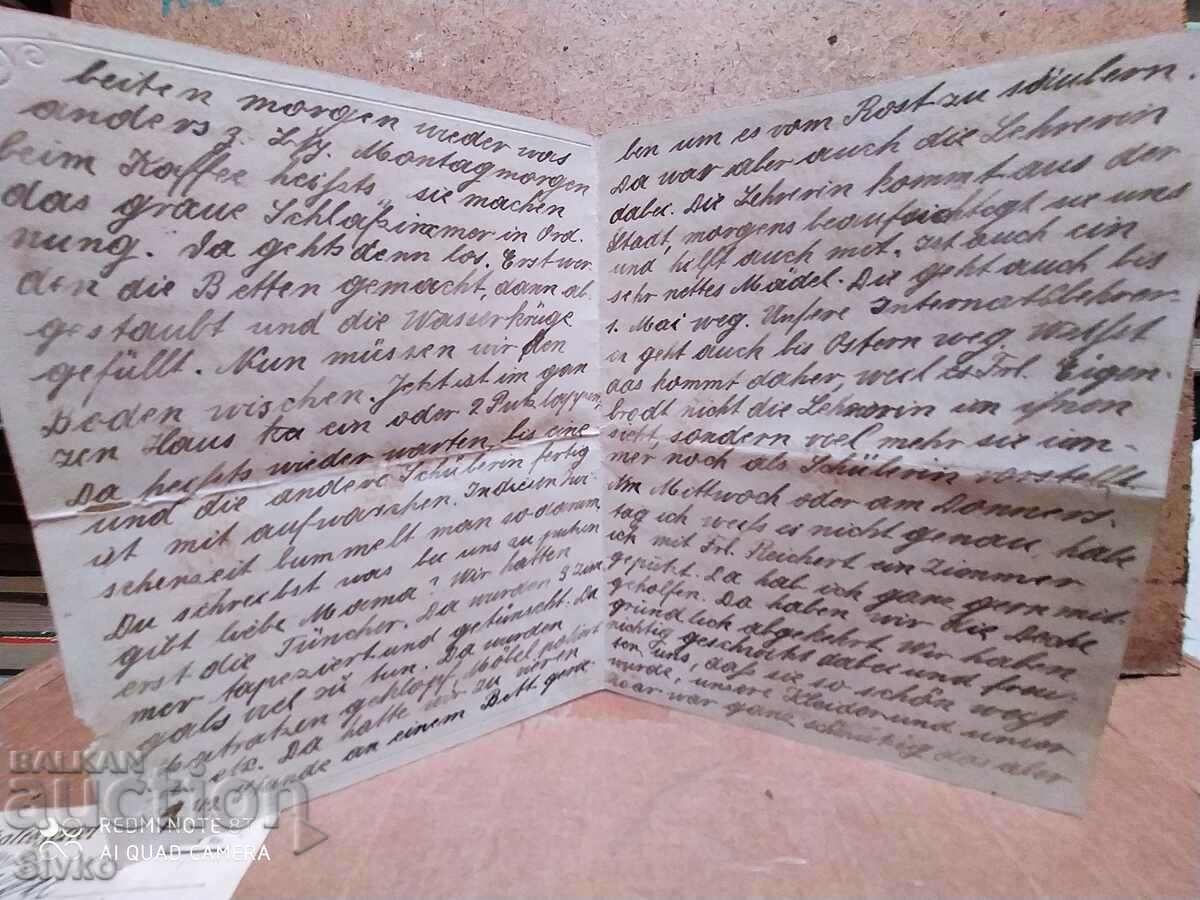 Auction Letter 30.03.1919 Auction Letter 30.03.1919