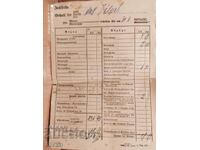 German Stock Document Third Reich