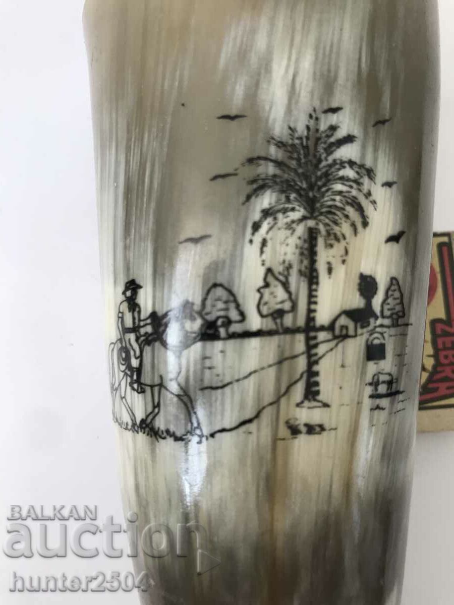 Auction  Souvenir Horn-15/7 cm