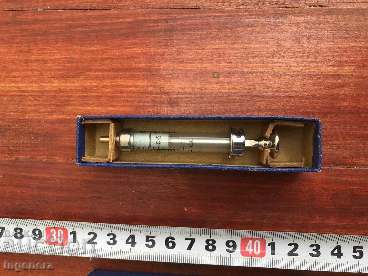 NEW GOLD PLATED SYRINGE-ENGLAND - 7