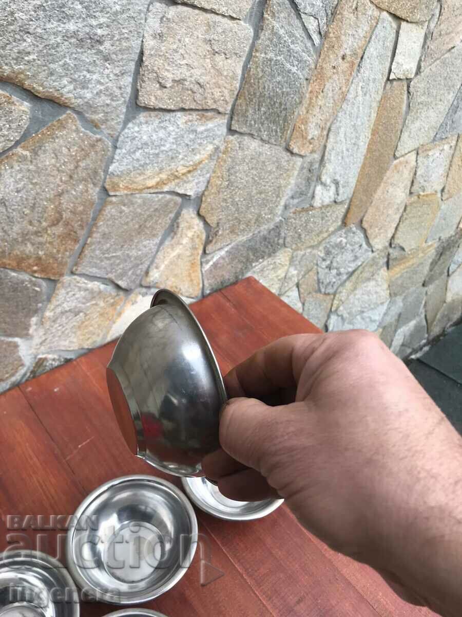 STAINLESS STEEL BOWL NEW-6 PCS. - 5 STAINLESS STEEL BOWL NEW-6 PCS. - 5