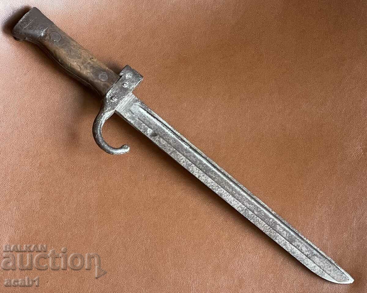Baioneta Berthier Model 1892 Scurtat
