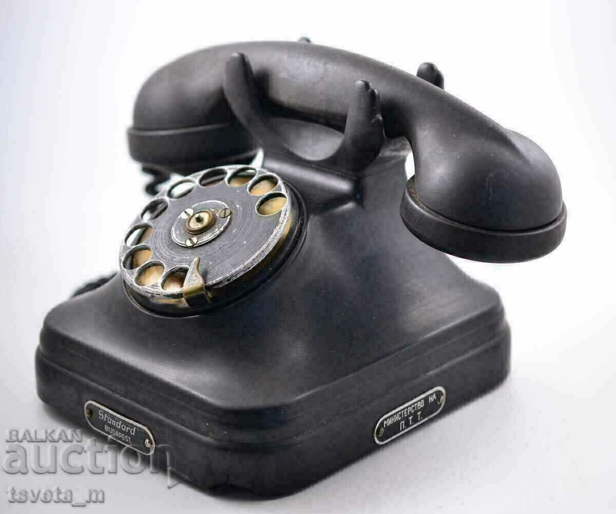 Telephone set Standard Budapest Bakelite telephone with price 45.00 BGN | € 23.01 Telephone set Standard Budapest Bakelite telephone with price 45.00 BGN | € 23.01